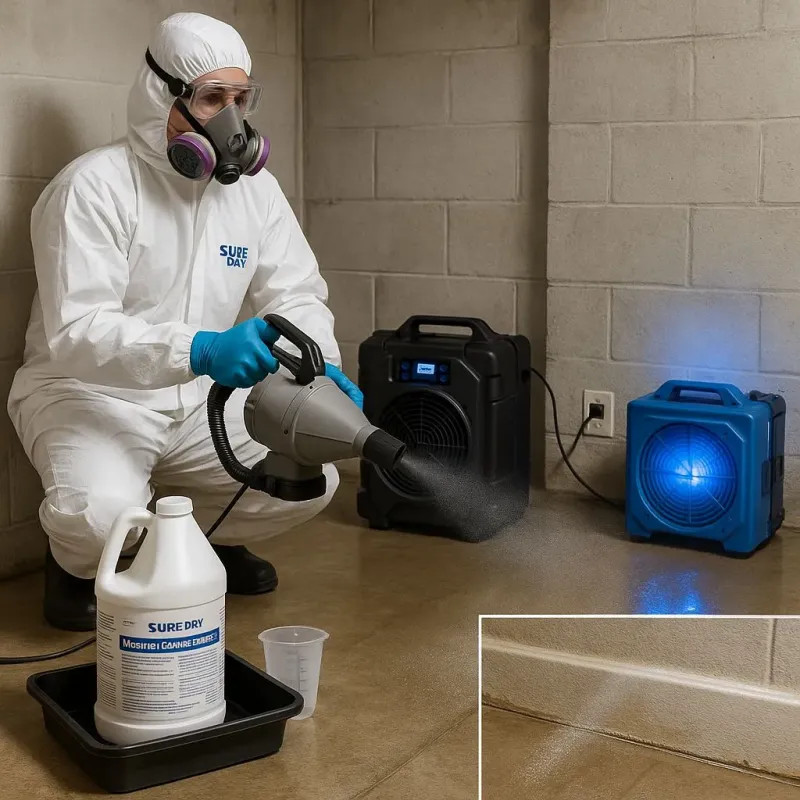 Sanitization and Odor Removal process in Northridge, OH