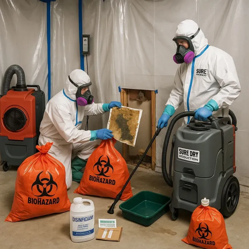 Contaminated Water Handling Protocols process in Northridge, OH