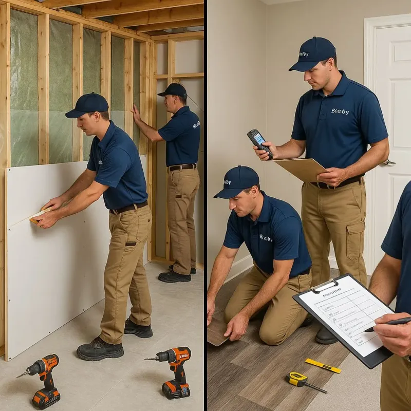 Repairs and Reconstruction process in Northridge, OH